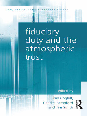cover image of Fiduciary Duty and the Atmospheric Trust